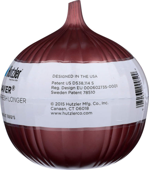 Hutzler Red Onion Saver Storage Container - Cut Onions Stay Fresh Longer...
