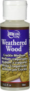 DecoArt DAS8-3 Americana Mediums Paint, 2-Ounce Paint, Weathered Wood...