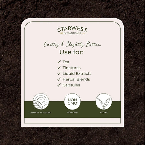 Starwest Botanicals Organic Black Walnut Hull Powder - Finely Ground, Use for Tea, Baking, & Capsules, Natural Digestion Support, Certified Kosher...