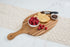 Lipper International Acacia Wood Oblong-Shape Paddle Board for Serving, 8-3/4" x 19-1/4" x 3/8"...