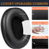 SOULWIT Replacement Earpads for Sony MDR-7506 MDR-V6 MDR-V7 MDR-CD900ST Monitor Headphones, Ear Pads Cushions with Softer Protein Leather, High-De...