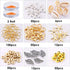 Wergund 6000 pcs Clay Beads for Bracelets Making Kit, 915 Letter Beads, 24 Color 6mm Flat Clay Beads, Jump Rings and Elastic String Pendant - for ...