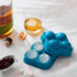 Houdini Large Sphere Ice Tray Mold, Makes Four Ice Balls, Blue...