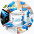 Schneider Blue Vinyl Synthetic Exam Gloves, Medium, Box of 50, 4-mil, Powder-Free, Latex-Free, Non-Sterile, Disposable Gloves...