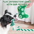 Squeaky Dog Toys : Interactive Dog Plush Toy with Full Crinkle Paper and Cute Puppy Chew Toys with Rope - Funny Gaming Controller Shape Dog Birthd...