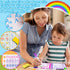 Preschool Learning Activities, 62 Pages Educational Workbook for Kids, Handwriting Practice, Montessori Toys, Autism Materials, Alphabet Learning,...