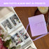 Protective Case for Fujifilm Instax Mini 12 Instant Camera, PU Camera Case with 64 Pocket Mini Photo Album, Cute Camera Strap, Photo Border Sticke...