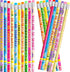Fancy Land Inspirational Pencils 50PCS Wooden Pencil with Eraser Motivational Sayings Classroom School Teacher Award for Kids...