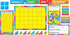 TREND enterprises, Inc. T-8096 Year Around Calendar Bulletin Board Set...