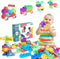 Soft Building Blocks for Toddler, Blocks for Kids 6 Months and up, Large Creative Stacking Blocks 20 PCS STEM Blocks, Toddler Stacking Toy Gifts C...