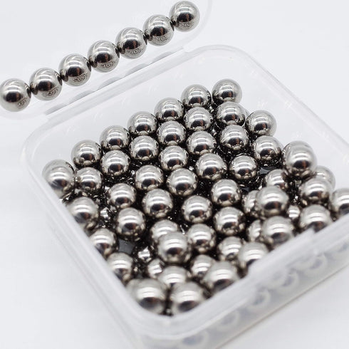 120 pcs Paint Mixing Balls Stainless Steel Mixing Agitator Balls for Mixing Model Paints, 5.5mm/apr. 0.22”...