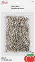 Dritz 1471 200-Piece Safety Pins, Size 2, Nickel Finish...
