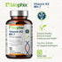 biophix Vitamin K2 MK-7-300 mcg 60 Vcaps - High-Potency Supports Strong Bones Immune Health and D-3...