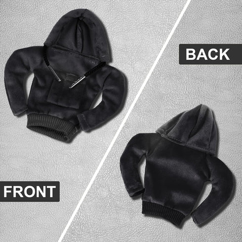 Gear Shift Hoodie, Universal Car Gear Shift Knob Cover, Funny Sweater Shifter Hoodie, 4.7 Inch Gear Stick Hoodie Protector Decoration(Black)...