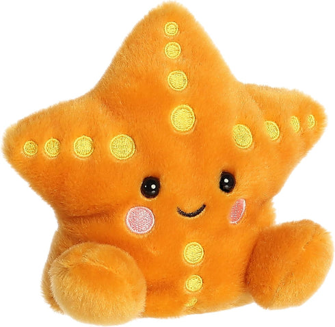 Aurora® Adorable Palm Pals™ Treasure Starfish™ Stuffed Animal - Pocket-Sized Play - Collectable Fun - Orange 5 Inches...