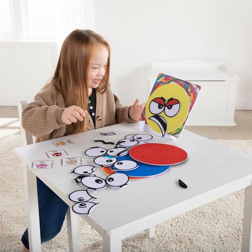 TOMY A Little Spot Mix and Match Kids' Craft Kit - Social Emotional Learning Activities - Sensory Play with Soft Felt Emotion Spots, Double-Sided ...
