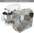 Lunarable Tea Party Stand Mixer Cover, Retro Style Yummy Cakes Cookie Teapot Delicious Tea Time Nostalgic Illustration, Kitchen Appliance Organize...
