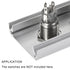 uxcell Single Holes 16mm Aluminum Switch Button Station Box with a PG7 Cable Gland and Mounting Base...