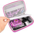 Ourlife Kids Camera Bag Hard Travel Case Protective Case for Digital Camera Kids Action Camera Accessories Case for Toddler Cameras, Memory Card a...