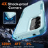 for Samsung Galaxy A35/A55 5G Case, Full Body Heavy Duty Rugged Shockproof Protective Phone Cover with Lanyard Strap, Tempered Glass Screen Protec...
