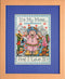 Tobin My Mess, 5 X 7 Cross Stitch Kit, 5"x7" 14 Count...
