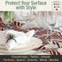 RIMONA'S Thermo Heat Resistant Table Runner and Trivet for Hot Dishes - Waterproof Hot Plates to Protect Table and Countertop - Kitchen & Dining 3...