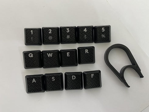 luo Suitable for Logitech G915TKL White Radio Competition Mechanical Keyboard UltraThin RGB Backlit NonSlip Computer Sports keycap G915 Texture Ga...