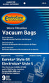 EnviroCare Replacement Micro Filtration Vacuum Cleaner Dust Bags made to fit Electrolux Style S & OX Harmony Canister - 9 pack...