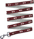 NCAA PET Leash, Medium, Alabama Crimson Tide, Dog Leash, Shiny & Colorful Leash for Dogs & Cats Licensed by The NCAA, New Version...