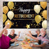 Blulu Retirement Party Decorations, Extra Large Fabric Retire Sign Banner Photo Booth Backdrop Background with Rope for Retirement Party Favor(70....