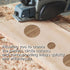 Pack of 4 Circle Inlay Template Set, Router Templates for Woodworking,Router Jig Templates Decorative Templates...
