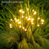 DenicMic Solar Garden Lights Outdoor 10 LED Solar Firefly Lights with Highly Flexible Copper Wire, Solar Lights Outdoor Waterproof for Pathway Yar...