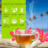 Hawaiian Natural Passion Fruit Orange Flavored Organic Tea - Tropical Fruit Green & Black Tea Blend, Perfect Daily Cup & Gift - 20 Bags...