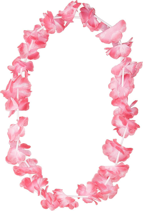 Oojami 36 Piece Hawaiian Leis Necklace Tropical Luau Hawaii Flower Lei Theme Party Favors Birthday Wedding Beach Luau Party 3 Dozens Bright Colors...