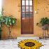 Extra Large Sunflower Welcome Doormat 29.5" x 29.5" Non Slip Area Rug Summer Decorative Floral Mat for Kitchen, Bathroom, Bedroom, Living Room, In...