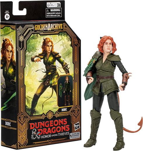 DUNGEONS & DRAGONS Honor Among Thieves Golden Archive Doric Collectible Figure 6-Inch Scale D&D Action Figures...
