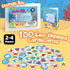 Math Games,100 Math Facts Flash Card Addition and Subtraction Games,Math Manipulatives Kindergarten 1st 2nd Grade Classroom Must Have,Counting Edu...