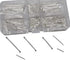 Chenkou Craft Assorted 600pcs Jewelry Making Wave Connect Bar Earring Necklace Connector (Silver, Mix)...