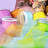 6 Spools Ribbon Sheer Chiffon Ribbon Gift Wrapping Ribbon Summer Ribbon Organza Ribbon for Crafts, 1 Inch Wide 60 Yards...
