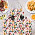 Cute Apron with 2 Pockets for Women, Adjustable Neck Strap and Long Waist Ties Cotton Cooking Baking Aprons, Use as a Kitchen and Chef Apron, Arti...