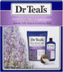 Dr Teal's Lavender Epsom Salt & Foaming Bath Oil Sampler Gift Set 2022 - Give The Gift of Relaxation & Peaceful Slumber! - 14 oz Bag of Lavender B...
