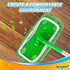 KEEPOW Reusable Microfiber Mop Pads for Swiffer Sweeper Mop, Washable Wet Pad Refills for Wet & Dry Use, Microfiber Dry Sweeping Cloths for Hardwo...