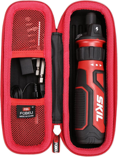 Hard Carrying Case Compatible with SKIL Rechargeable 4V Cordless Screwdriver SD561201, EVA Portable Storage Tools Bag (Case Only)...