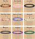 BOMAIL 9PCS Natural Crystal Bracelets for Women Men - 8mm Semi-Precious Gemstone Beaded Bracelets, Round Gemstones Stretch Bracelet, Yoga Bracelet...