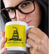 3dRose (mug_108323_3) Dont Tread on Me - Magic Transforming Mug, 11oz...