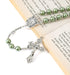 Nazareth Store Pearl Beads Rosary Miraculous Prayer Necklace Strong Metal Mystery Beaded Rosary for Men & Women...