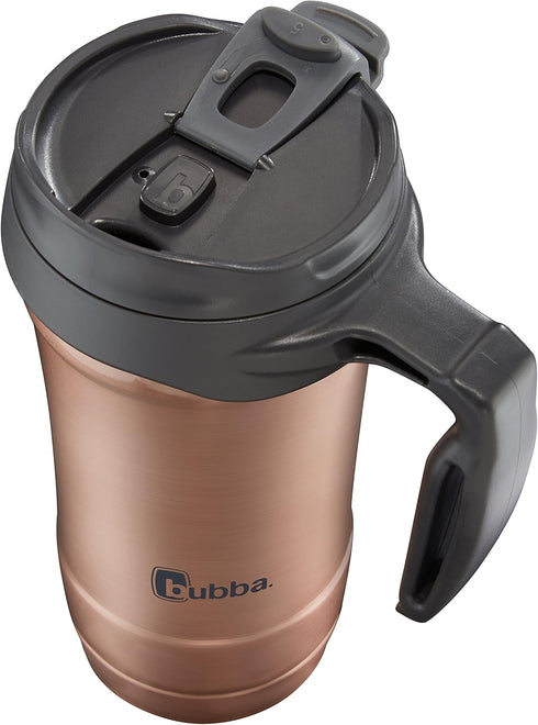 Bubba Hero Stainless Steel Travel Mug with Handle, 18 oz., Rose Gold...