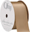 Berwick Offray 475829 1.5" Wide Single Face Satin Ribbon, Oatmeal Natural, 4 Yds...