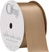 Berwick Offray 475829 1.5" Wide Single Face Satin Ribbon, Oatmeal Natural, 4 Yds...