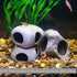 Aquarium Hideaway Rock Cave for Aquatic Pets to Breed, Play and Rest, Safe and Non-Toxic Ceramic Fish Tank Ornaments, Decor Stone for Betta...